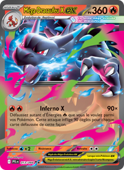Méga-Dracaufeu X-ex - Mega Charizard X ex - Flammes Fantasmagoriques 013