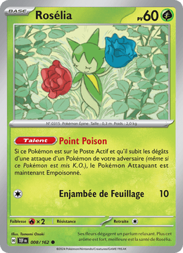 Rosélia 008/218 Pokémon Forces Temporelles (EV05)