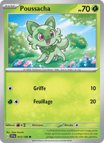 Poussacha 013/258 Pokémon Écarlate et Violet (EV01)