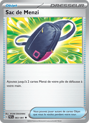Sac de Menzi 083/245 Pokémon Destinées de Paldea (EV4.5)