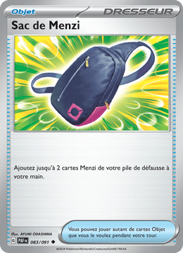 Sac de Menzi 083/245 Pokémon Destinées de Paldea (EV4.5)