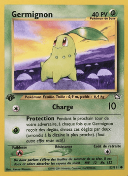 Germignon 53/111 Pokémon Neo Genesis (N1)