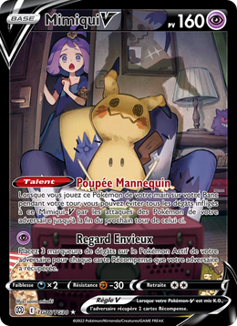 Mimiqui V TG16/216 Pokémon Stars Étincelantes