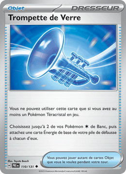 Trompette de Verre 110/180 Pokémon Évolutions Prismatiques (EV8.5)