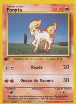Ponyta 60/102 Pokémon Set de Base (BS)