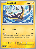 Zapétrel 080/279 Pokémon Évolutions à Paldea (EV02)
