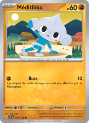 Méditikka 110/258 Pokémon Écarlate et Violet (EV01)