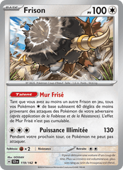 Frison 119/175 Pokémon Couronne Stellaire (EV07)