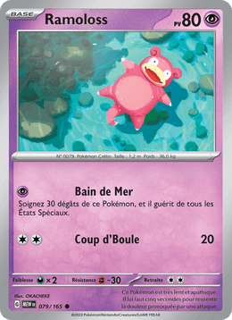 Ramoloss 079/207 Pokémon 151 (MEW)