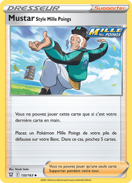Mustar Style Mille Poings 132/183 Pokémon Styles de combat (BST)