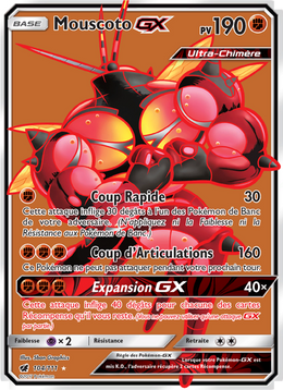 Mouscoto GX 104/125 — Pokémon Invasion Carmin (CIN)