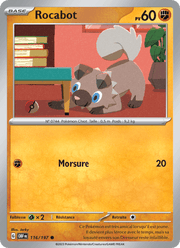 Rocabot 116/230 Pokémon Flammes Obsidiennes (EV03)