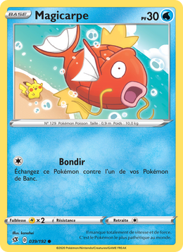 Magicarpe 39/209 Pokémon Clash des Rebelles