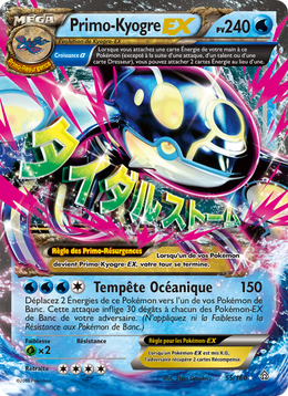 PrimoKyogre EX 55/164 — Pokémon Primo-Choc (PRC)