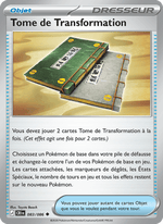 Tome de Transformation 083/122 Pokémon Chaos Ascendant (ME04)