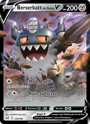 Berserkatt de Galar V 129/247 — Pokémon Origine Perdue (LOR)