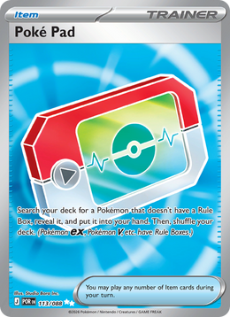 Poké Registre 113/88 — Pokémon Équilibre Parfait (ME03)