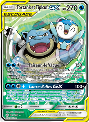 Tortank et Tiplouf GX 215/271 — Pokémon Éclipse Cosmique (CEC)