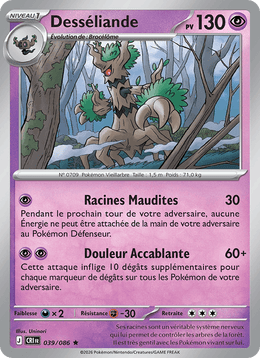 Desséliande 039/122 Pokémon Chaos Ascendant (ME04)