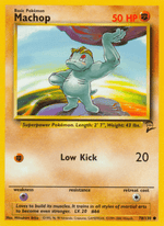 Machop 78/130 Pokémon Base Set 2 (B2)