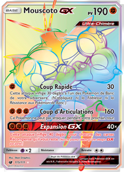 Mouscoto GX 115/125 — Pokémon Invasion Carmin (CIN)
