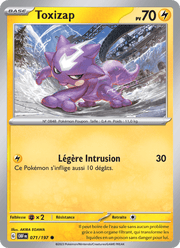 Toxizap 071/230 Pokémon Flammes Obsidiennes (EV03)