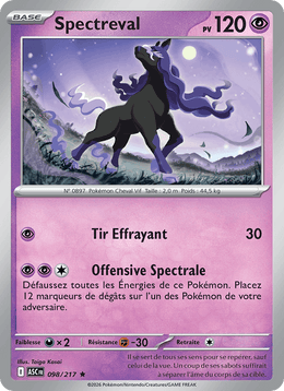 Spectreval 098/295 Pokémon Héros Transcendants (ME2.5)