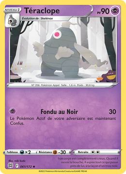 Téraclope 061/216 Pokémon Stars Étincelantes