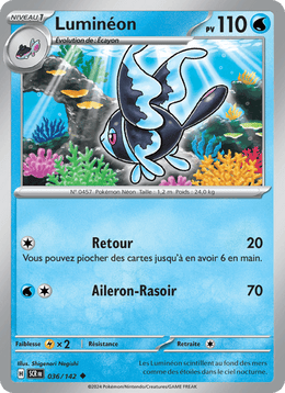 Luminéon 036/175 Pokémon Couronne Stellaire (EV07)