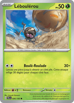Léboulérou 026/279 Pokémon Évolutions à Paldea (EV02)