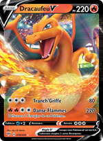 Dracaufeu V 19/201 Pokémon Ténèbres Embrasées