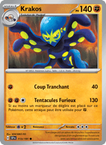 Krakos 113/252 Pokémon Étincelles Déferlantes (EV08)