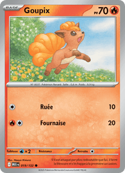 Goupix 019/188 Pokémon Méga-Évolution (ME01)