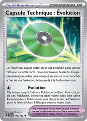 Capsule Technique : Évolution 178/266 Pokémon Faille Paradoxe (EV04)