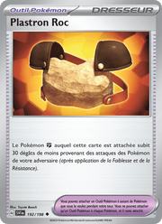 Plastron Roc 192/258 Pokémon Écarlate et Violet (EV01)