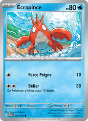 Écrapince 033/188 Pokémon Méga-Évolution (ME01)