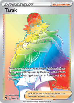 Tarak 195/203 Pokémon Voltage Éclatant