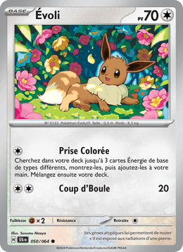 Évoli 050/99 Pokémon Fable Nébuleuse (EV6.5)