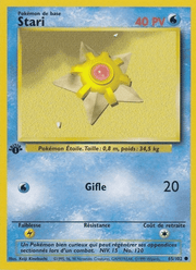 Stari 65/102 Pokémon Set de Base (BS)