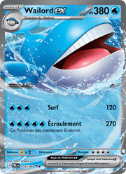 Wailord-ex 016/120 Pokémon Nuit Noire (ME05)