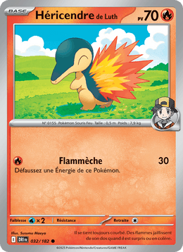 Héricendre de Luth 032/244 Pokémon Rivalités Destinées (EV10)