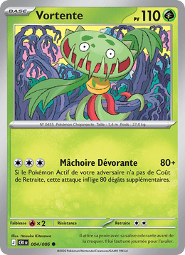 Vortente 004/122 Pokémon Chaos Ascendant (ME04)