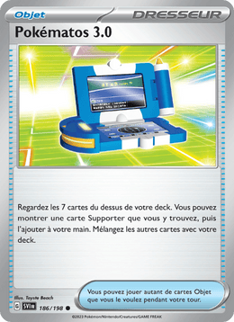 Pokématos 3.0 186/258 Pokémon Écarlate et Violet (EV01)