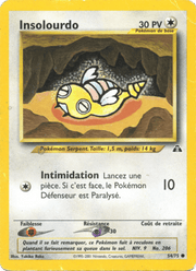 Insolourdo 54/75 Pokémon Neo Discovery (N2)