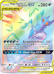 Méga-Ténéfix et Tyranocif GX 245/258 — Pokémon Harmonie des Esprits (UNM)