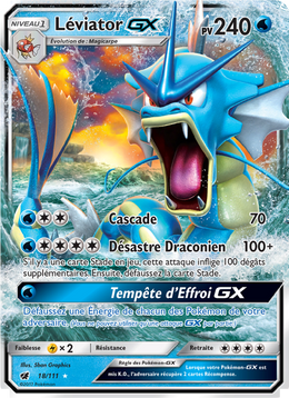 Léviator GX 18/125 — Pokémon Invasion Carmin (CIN)