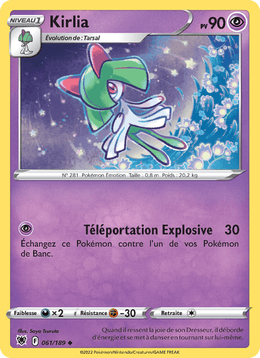 Kirlia 061/216 Pokémon Astres Radieux (ASR)