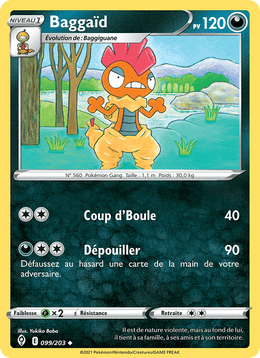 Baggaïd 99/237 Pokémon Évolution Céleste (EVS)