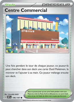 Centre Commercial 196/230 Pokémon Flammes Obsidiennes (EV03)