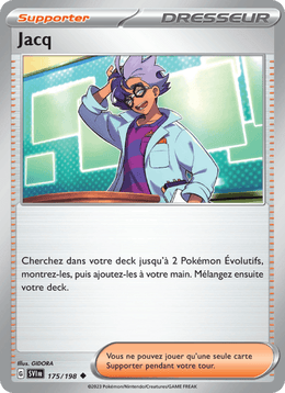 Jacq 175/258 Pokémon Écarlate et Violet (EV01)